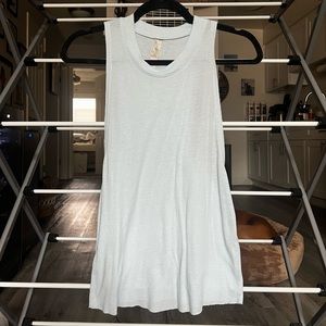 ALO light blue muscle tee